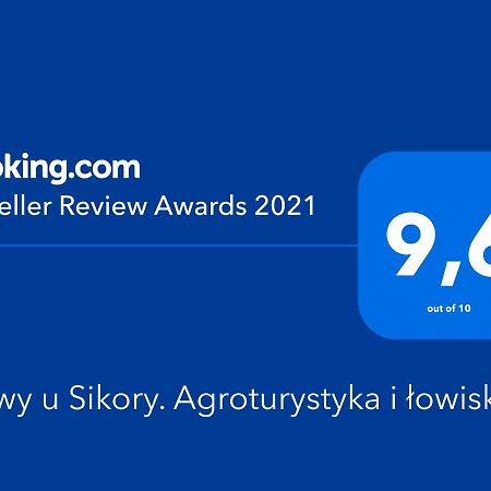Stawy U Sikory - Dom Rybak - Agroturystyka I Lowisko Nowa Wies  Dış mekan fotoğraf