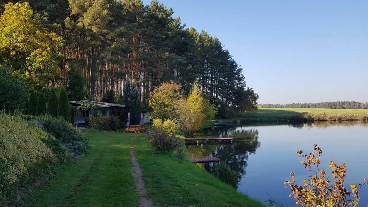 Stawy U Sikory - Dom Rybak - Agroturystyka I Lowisko Nowa Wies  Dış mekan fotoğraf